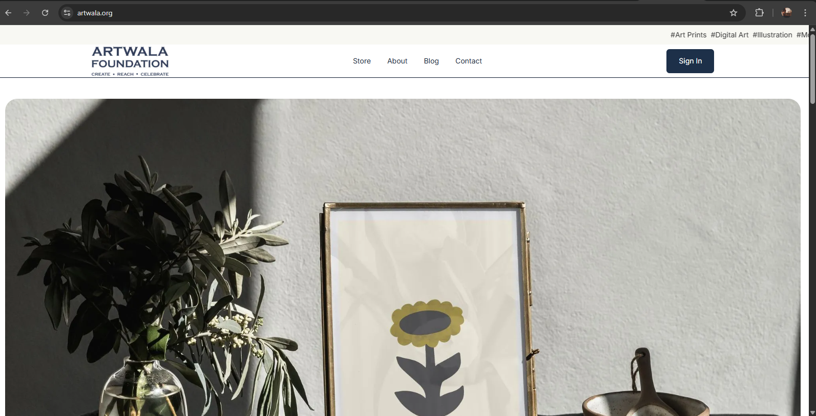 Artwala.org - Art E-Commerce